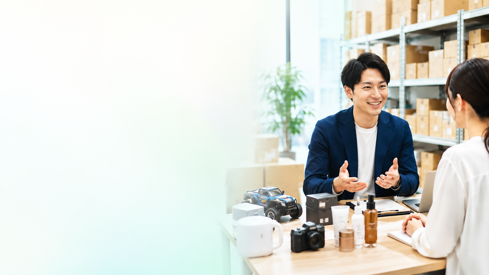 在庫買取の相談イメージ